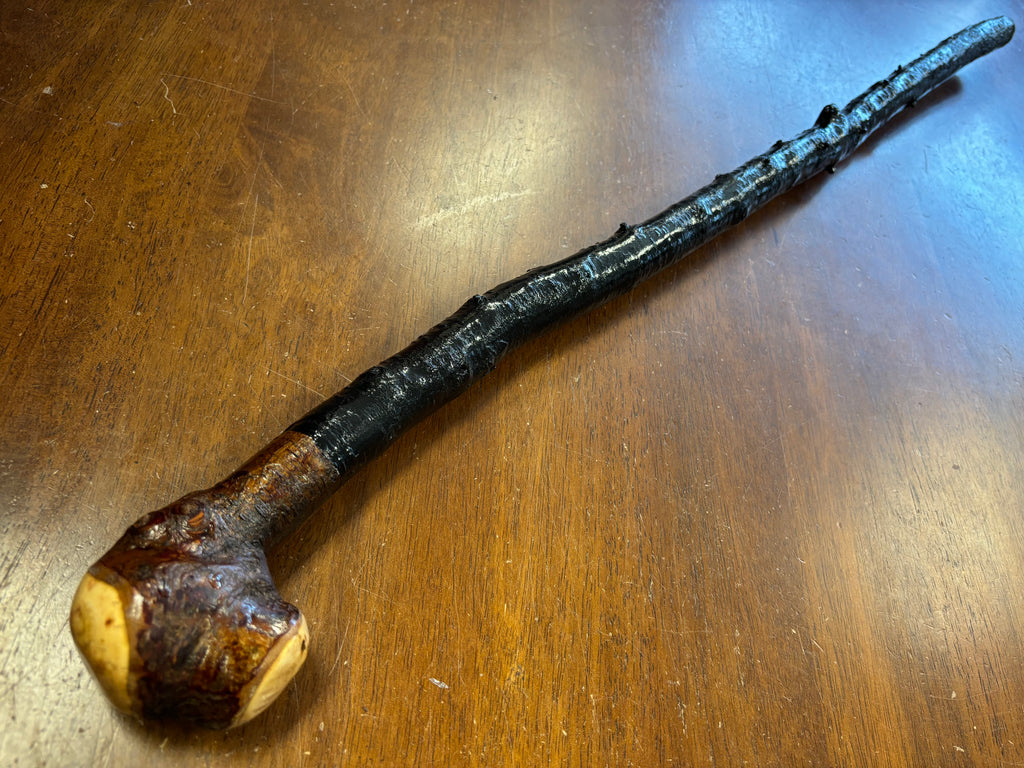 Blackthorn Walking Stick 34 inch - Handmade in Ireland