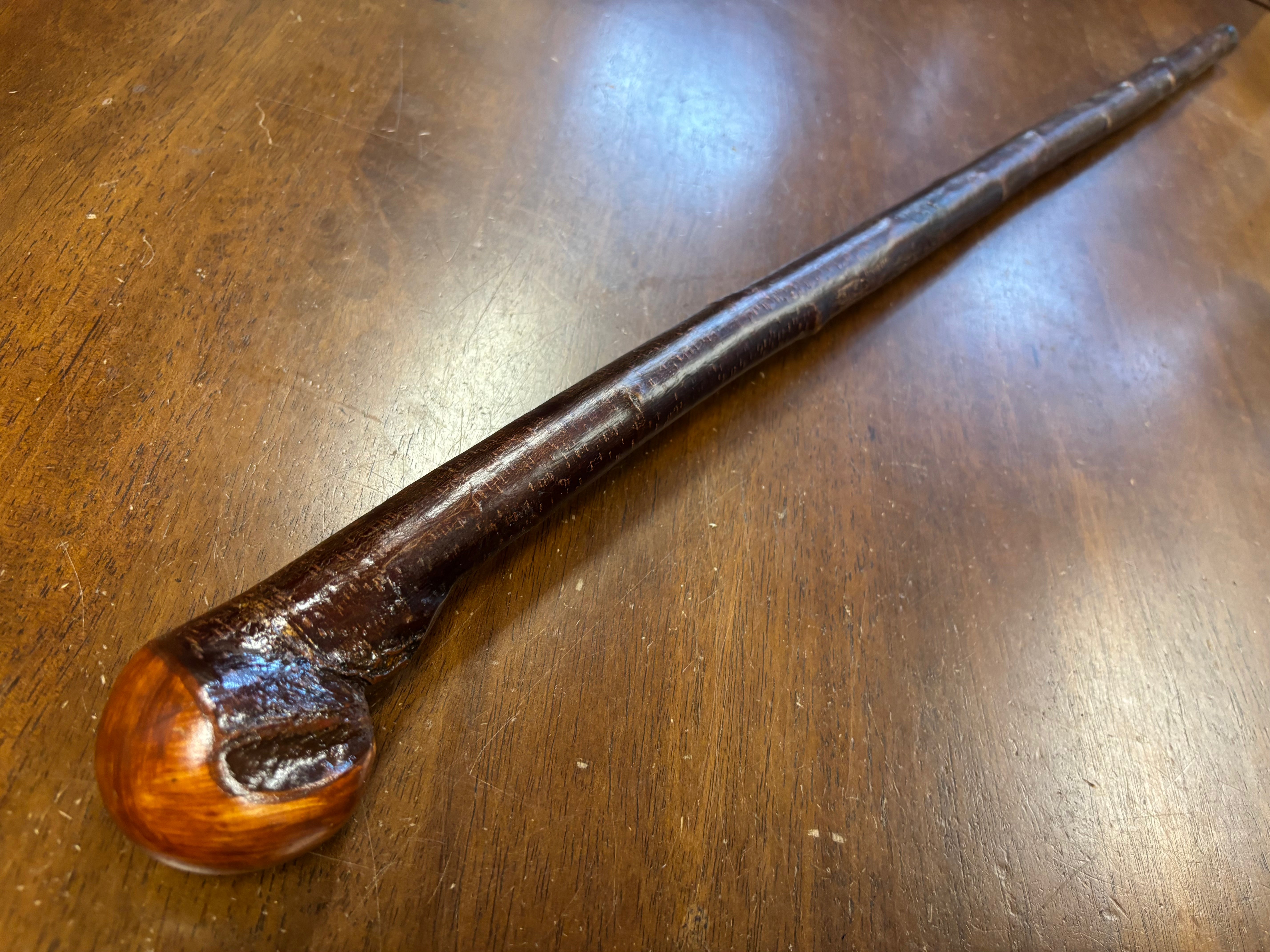 Blackthorn Walking Stick 39 1/4 inch - Handmade in Ireland