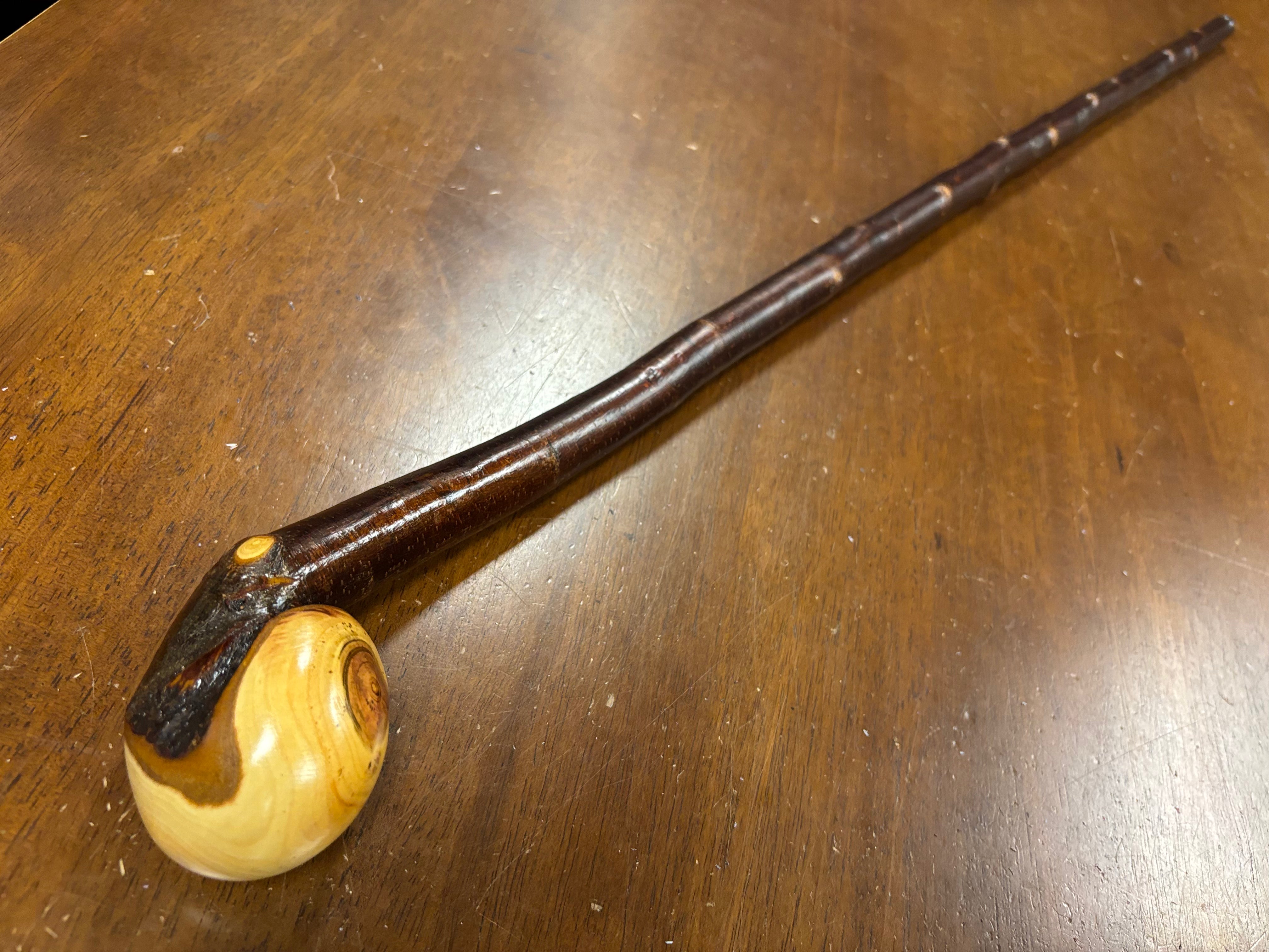 Blackthorn Walking Stick 39 1/4 inch - Handmade in Ireland