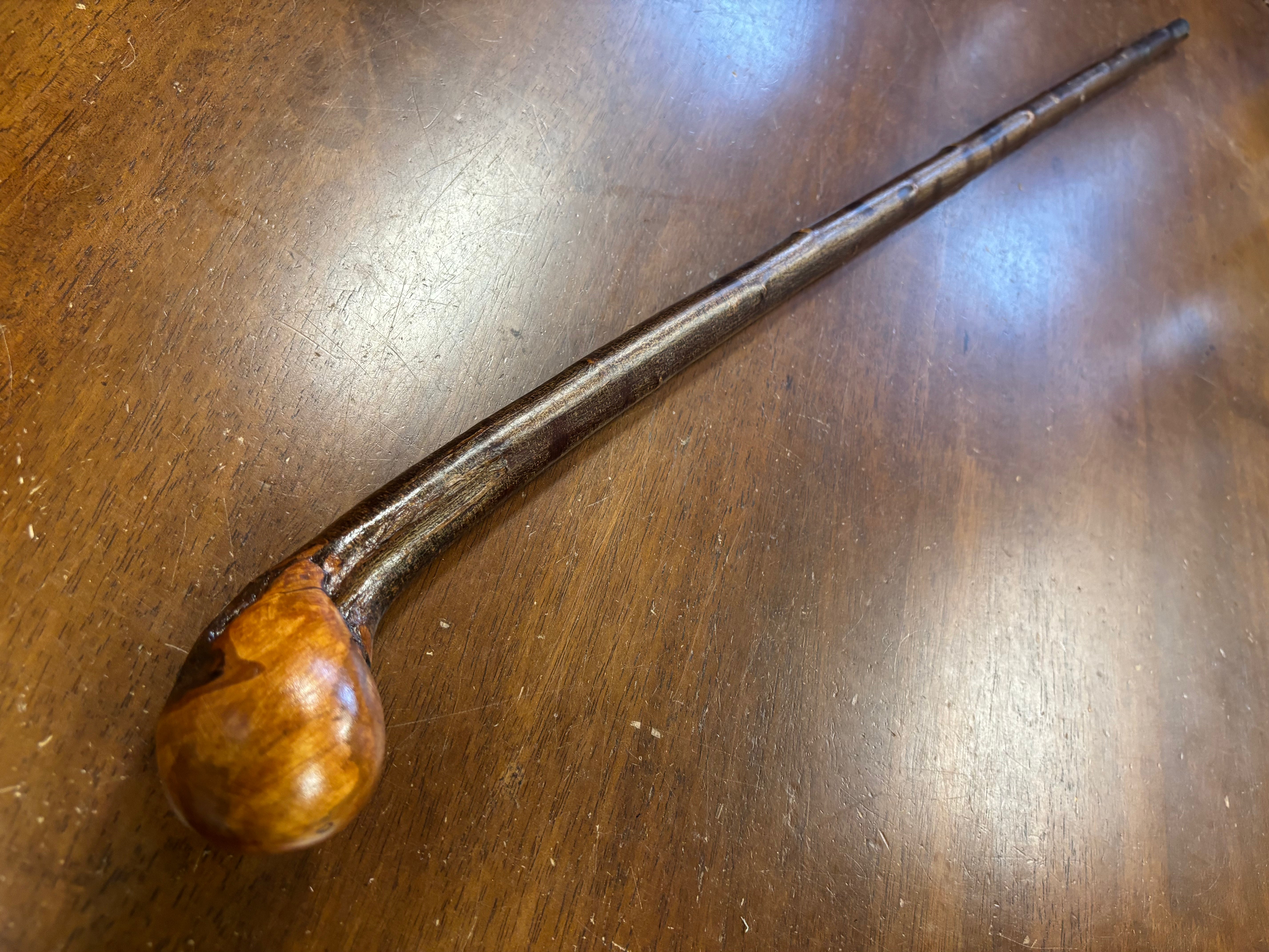 Blackthorn Walking Stick 36 1/2 inch - Handmade in Ireland
