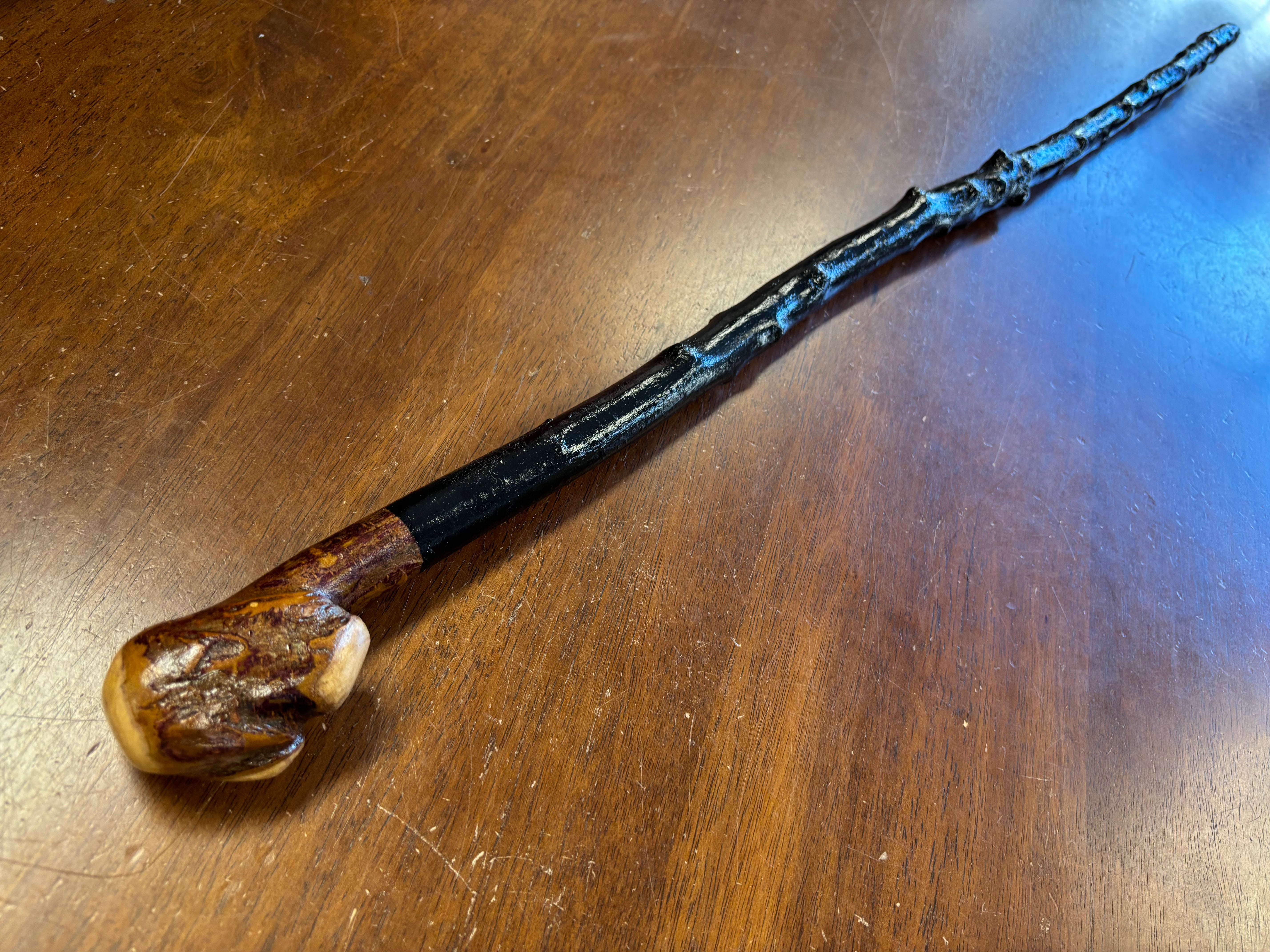 Blackthorn Walking Stick 36 1/2 inch - Handmade in Ireland