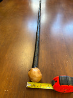 Blackthorn Walking Stick 37 1/4 inch - Handmade in Ireland