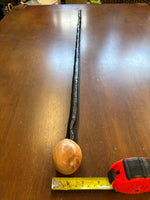 Blackthorn Walking Stick 37 inch - Handmade in Ireland