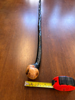 Blackthorn Walking Stick 37 1/2 inch - Handmade in Ireland