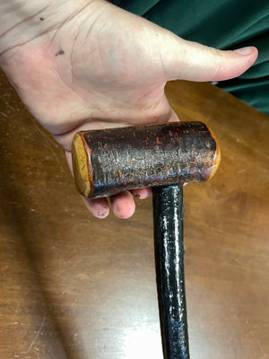 Blackthorn Walking Stick 35 3/4 inch - Handmade in Ireland