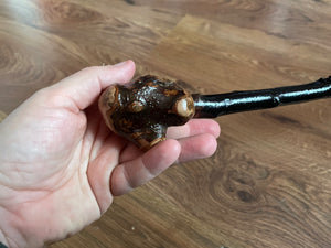 Blackthorn Walking Stick 35 1/4 inch - Handmade in Ireland