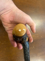 Blackthorn Walking Stick 37 inch - Handmade in Ireland