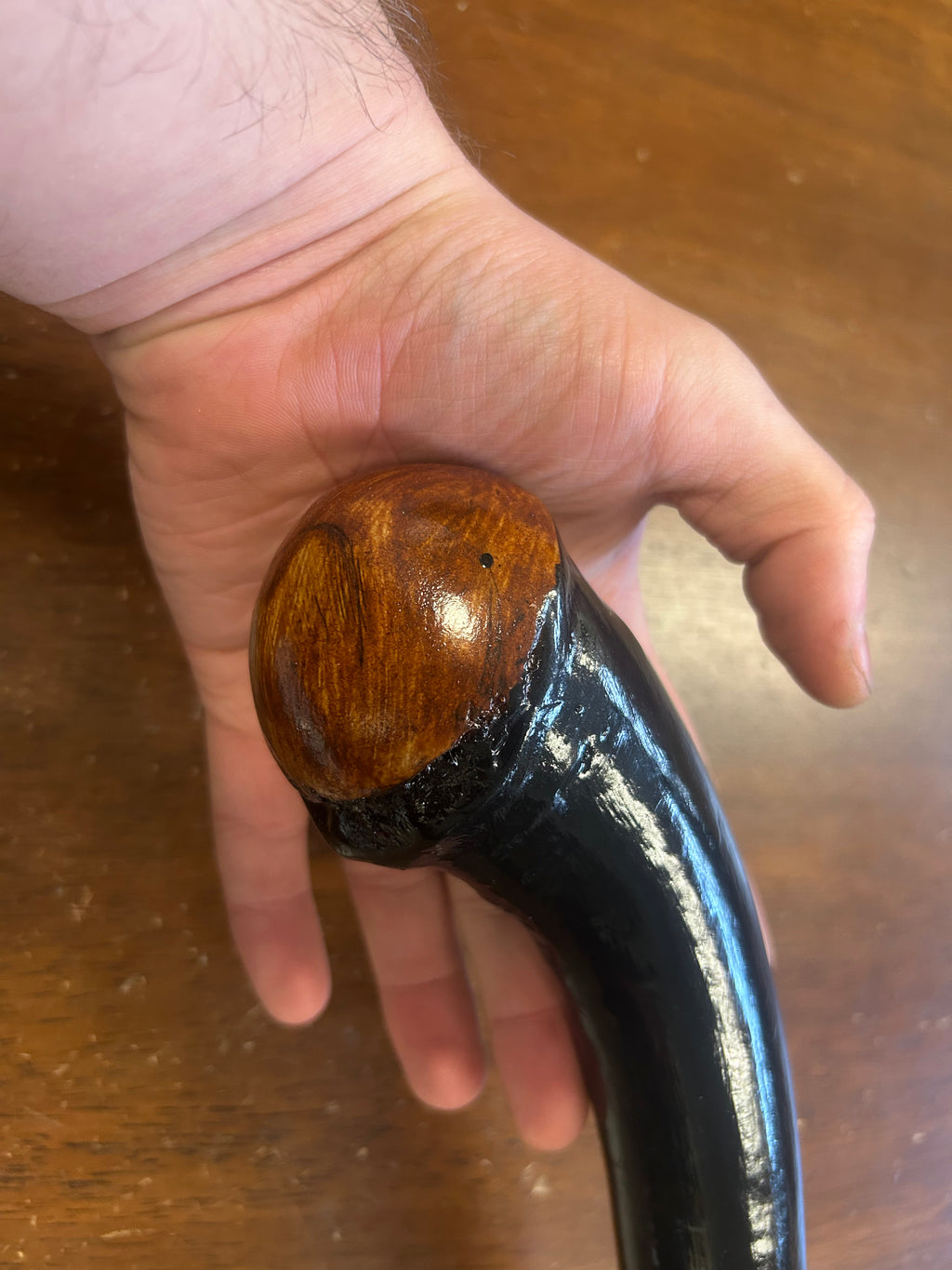 Blackthorn Walking Stick 39 1/4 inch - Handmade in Ireland