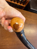 Blackthorn Walking Stick 37 3/4 inch - Handmade in Ireland