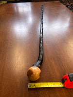 Blackthorn Walking Stick 37 3/4 inch - Handmade in Ireland