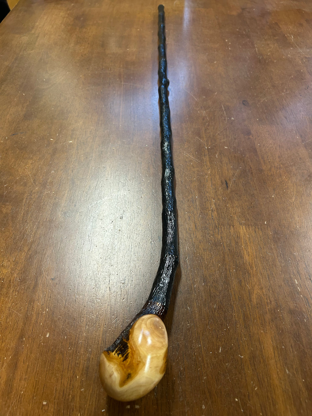 Blackthorn Walking Stick 35 1/4 inch - Handmade in Ireland