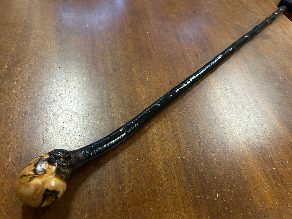 Blackthorn Walking Stick 37 3/4 inch - Handmade in Ireland