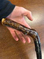 Blackthorn Walking Stick 33 1/2 inch - Handmade in Ireland