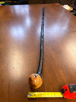 Blackthorn Walking Stick 37 inch - Handmade in Ireland