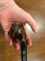 Blackthorn Walking Stick 34 1/4 inch - Handmade in Ireland