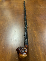 Blackthorn Walking Stick 34 1/4 inch - Handmade in Ireland