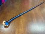 Blackthorn Walking Stick 37 1/4 inch - Handmade in Ireland