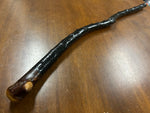 Blackthorn Walking Stick 33 1/4 inch - Handmade in Ireland