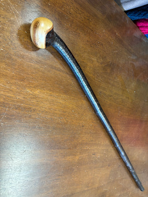 Blackthorn Walking Stick 37 1/2 inch - Handmade in Ireland