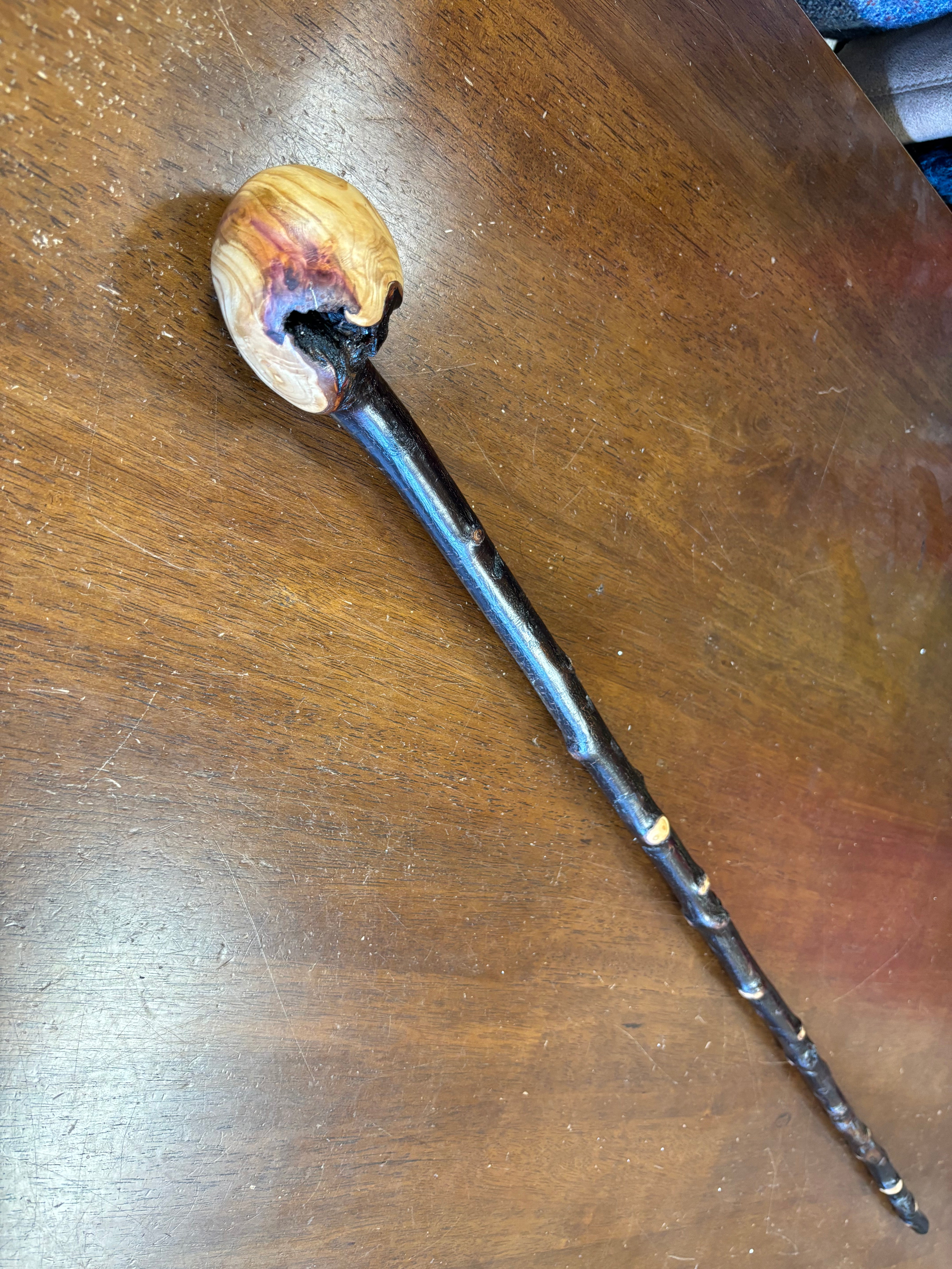 Blackthorn Walking Stick 37 inch - Handmade in Ireland