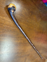 Blackthorn Walking Stick 38 1/2 inch - Handmade in Ireland