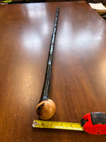 Blackthorn Walking Stick 37 inch - Handmade in Ireland
