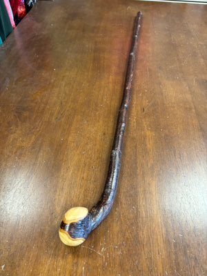 Blackthorn Walking Stick 37 inch - Handmade in Ireland