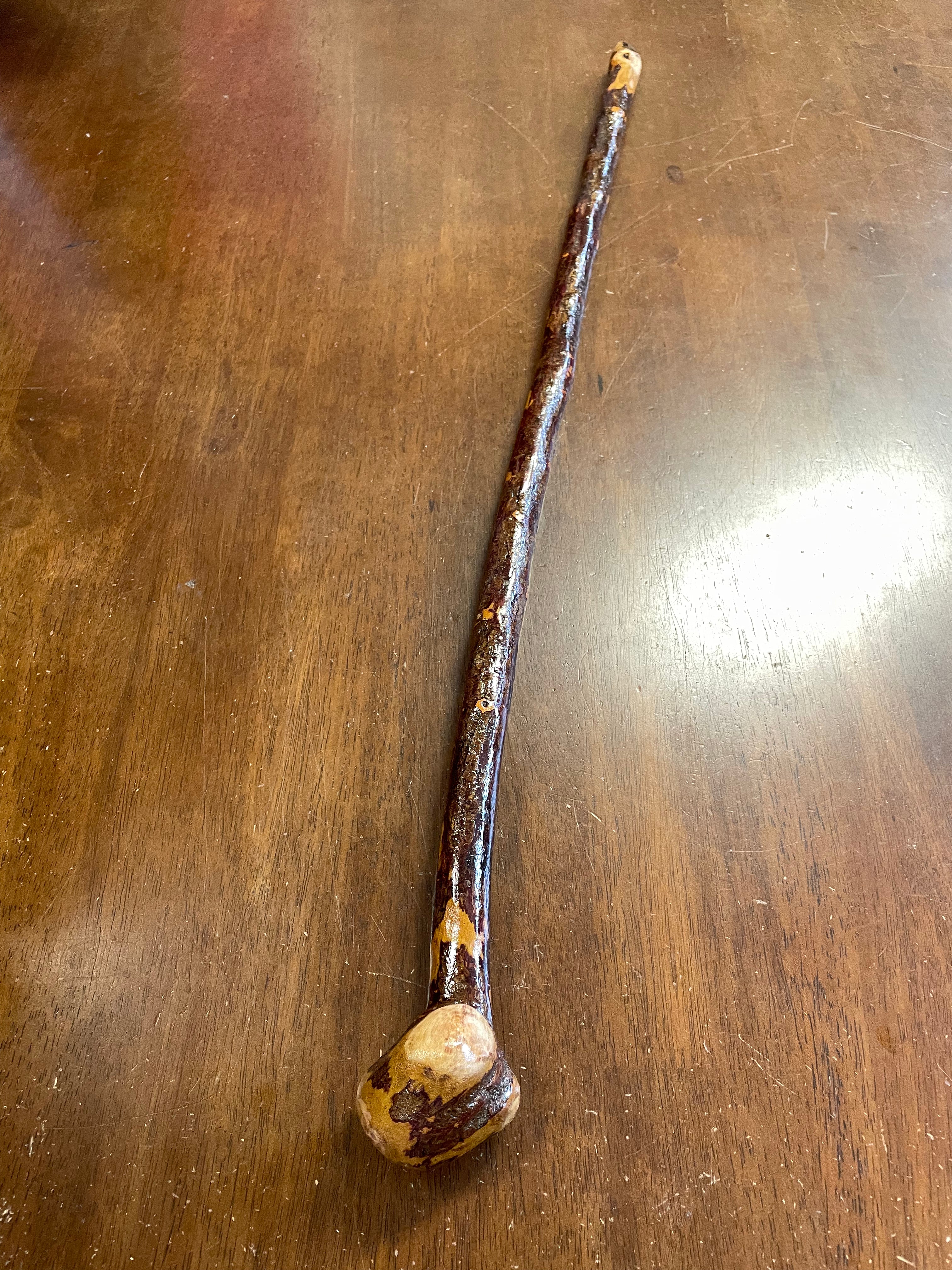 Blackthorn Walking Stick 28 1/2 inch - Handmade in Ireland