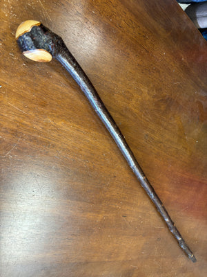 Blackthorn Walking Stick 37 1/2 inch - Handmade in Ireland