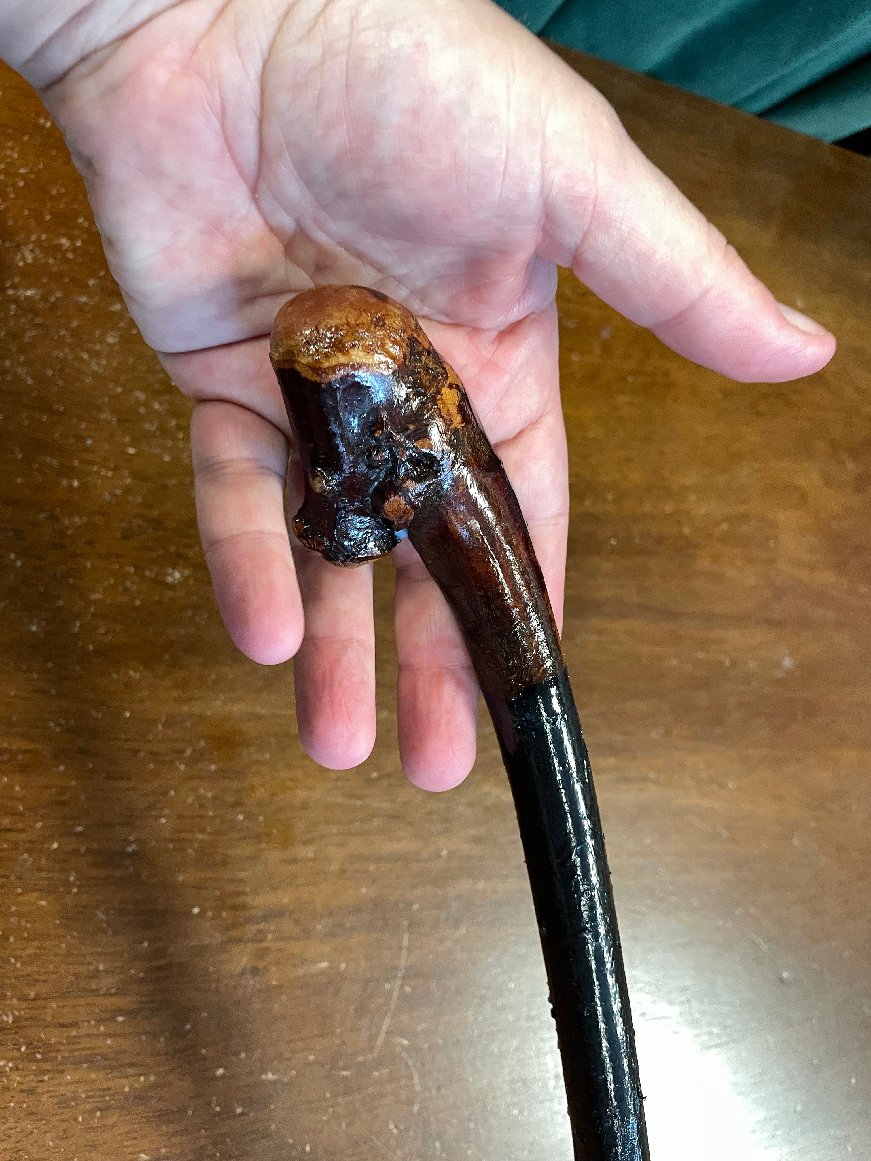 Blackthorn Walking Stick 33 inch - Handmade in Ireland