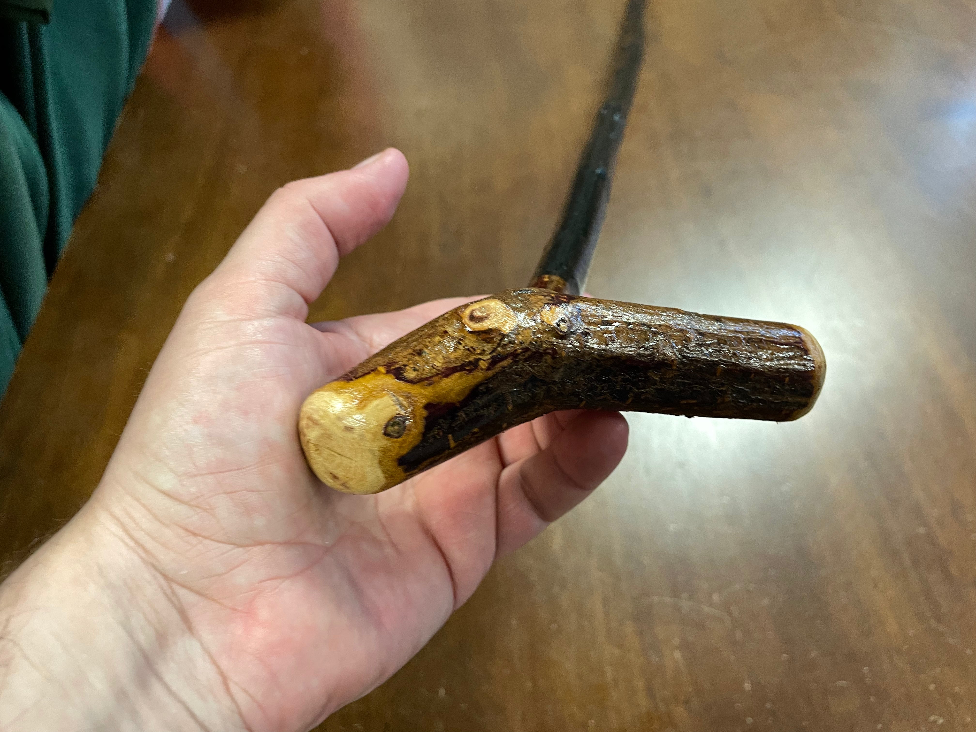 Blackthorn Walking Stick 30 1/2 inch - Handmade in Ireland