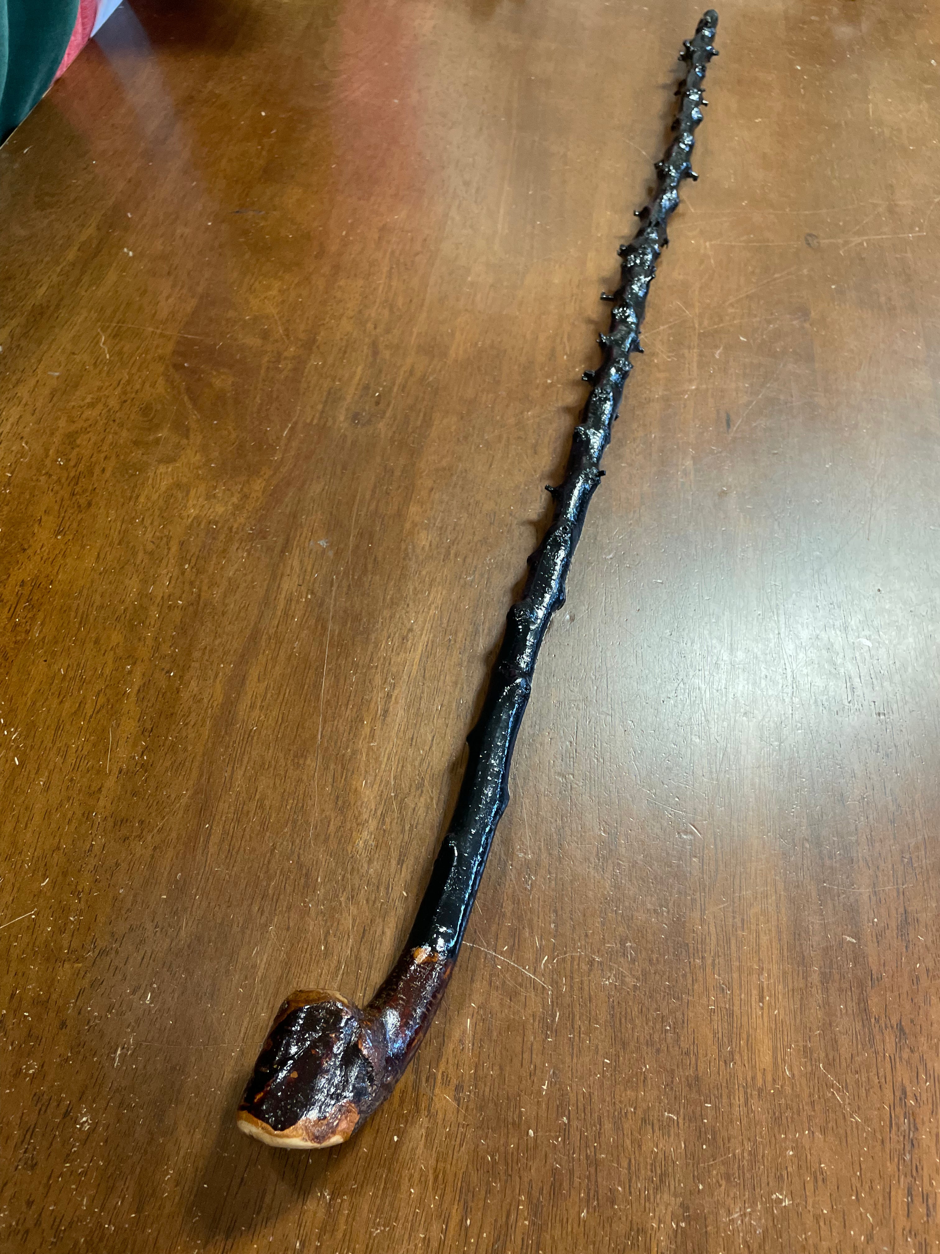 Blackthorn Walking Stick 35 inch - Handmade in Ireland