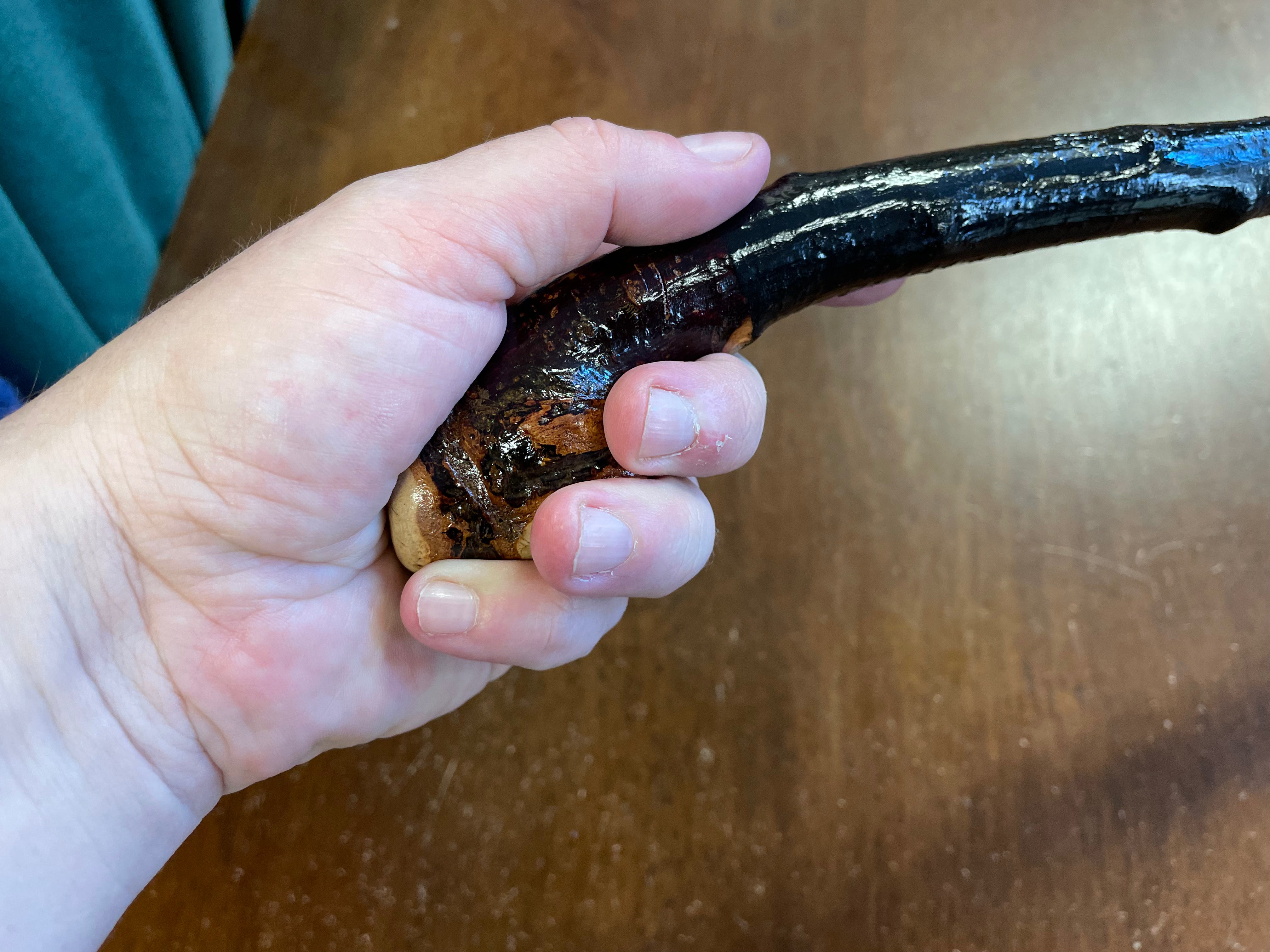 Blackthorn Walking Stick 33 inch - Handmade in Ireland