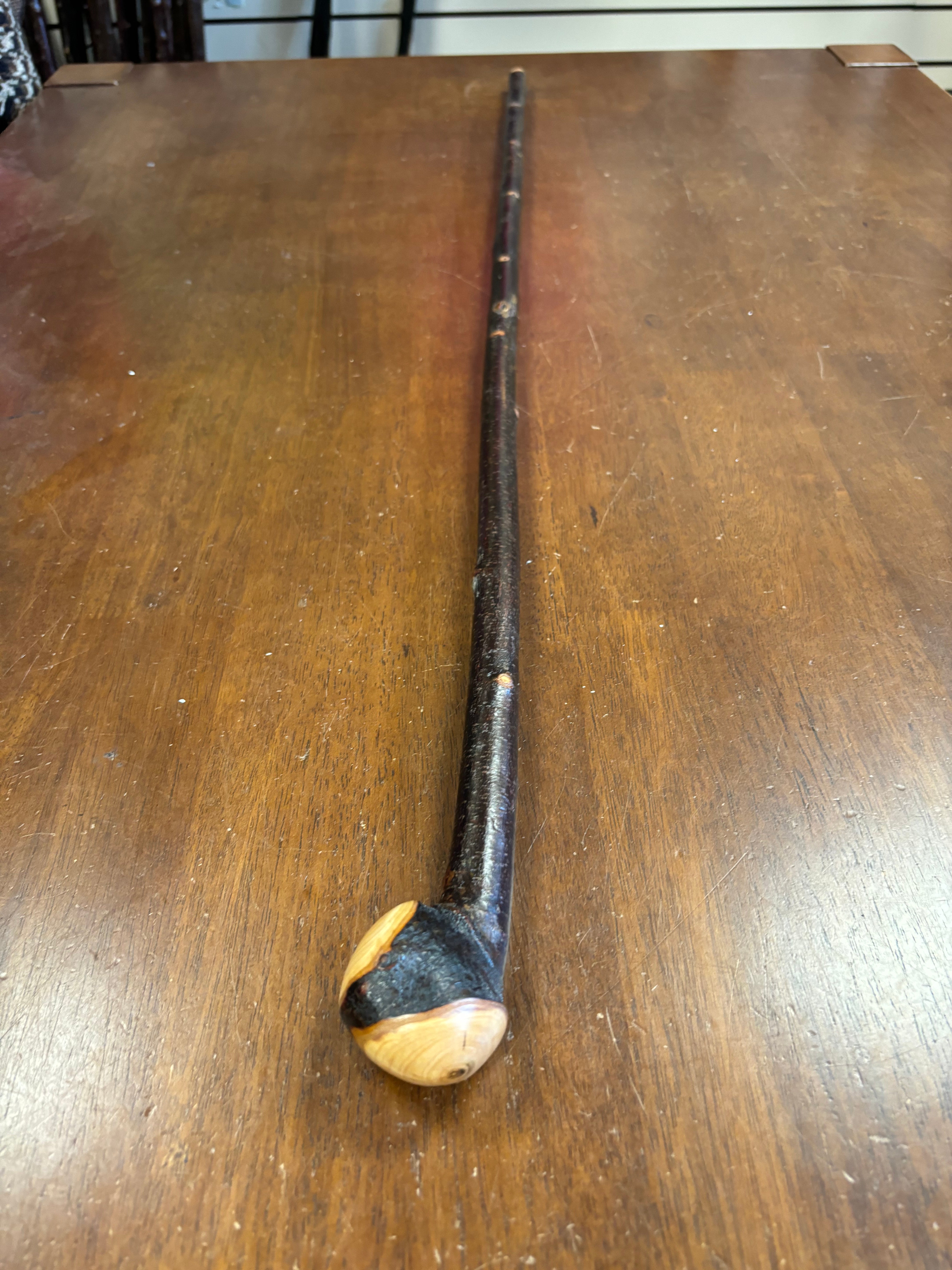 Blackthorn Walking Stick 38 1/2 inch - Handmade in Ireland