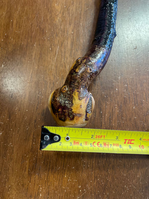Blackthorn Walking Stick 37 inch - Handmade in Ireland