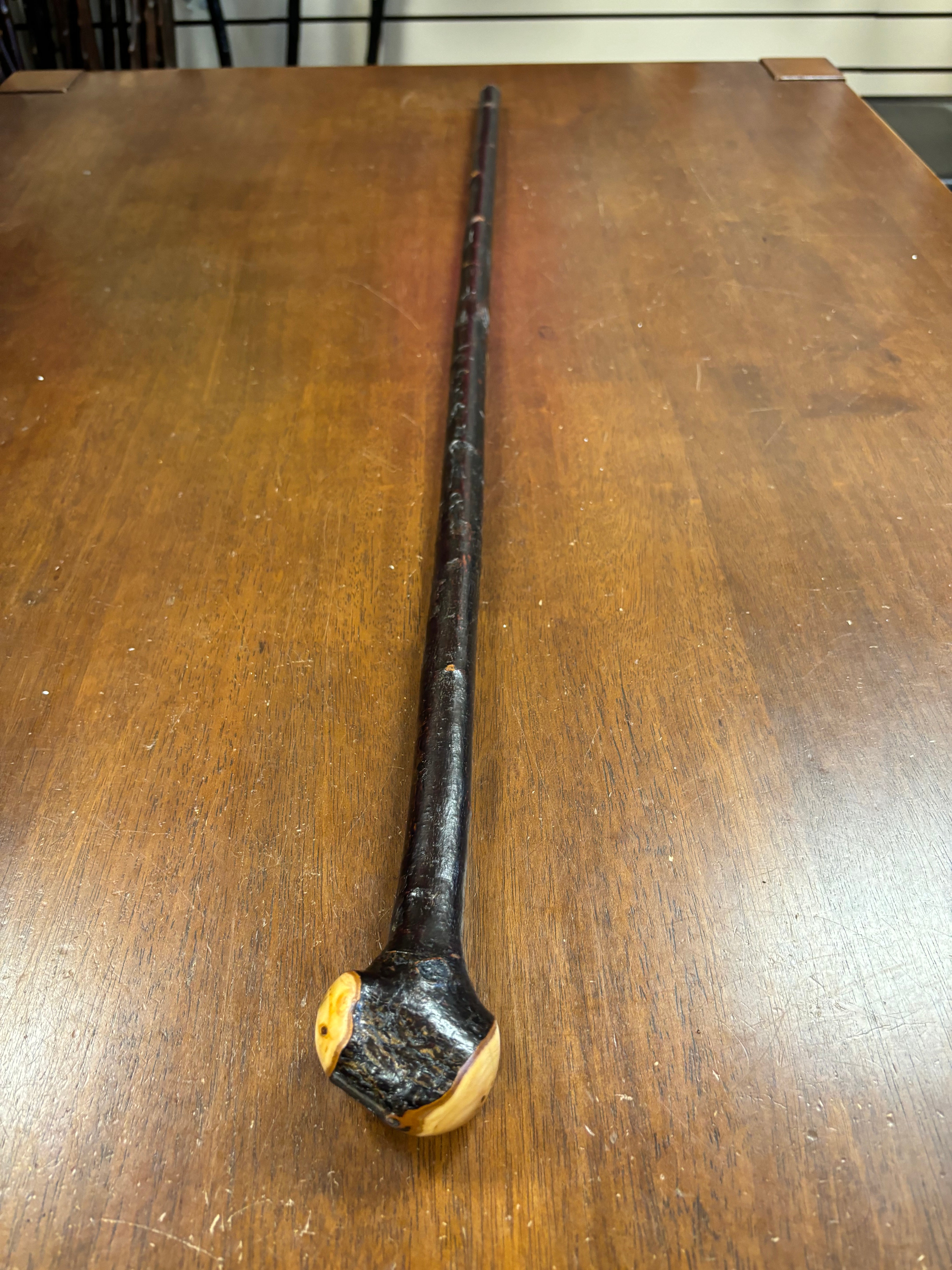 Blackthorn Walking Stick 38 1/2 inch - Handmade in Ireland