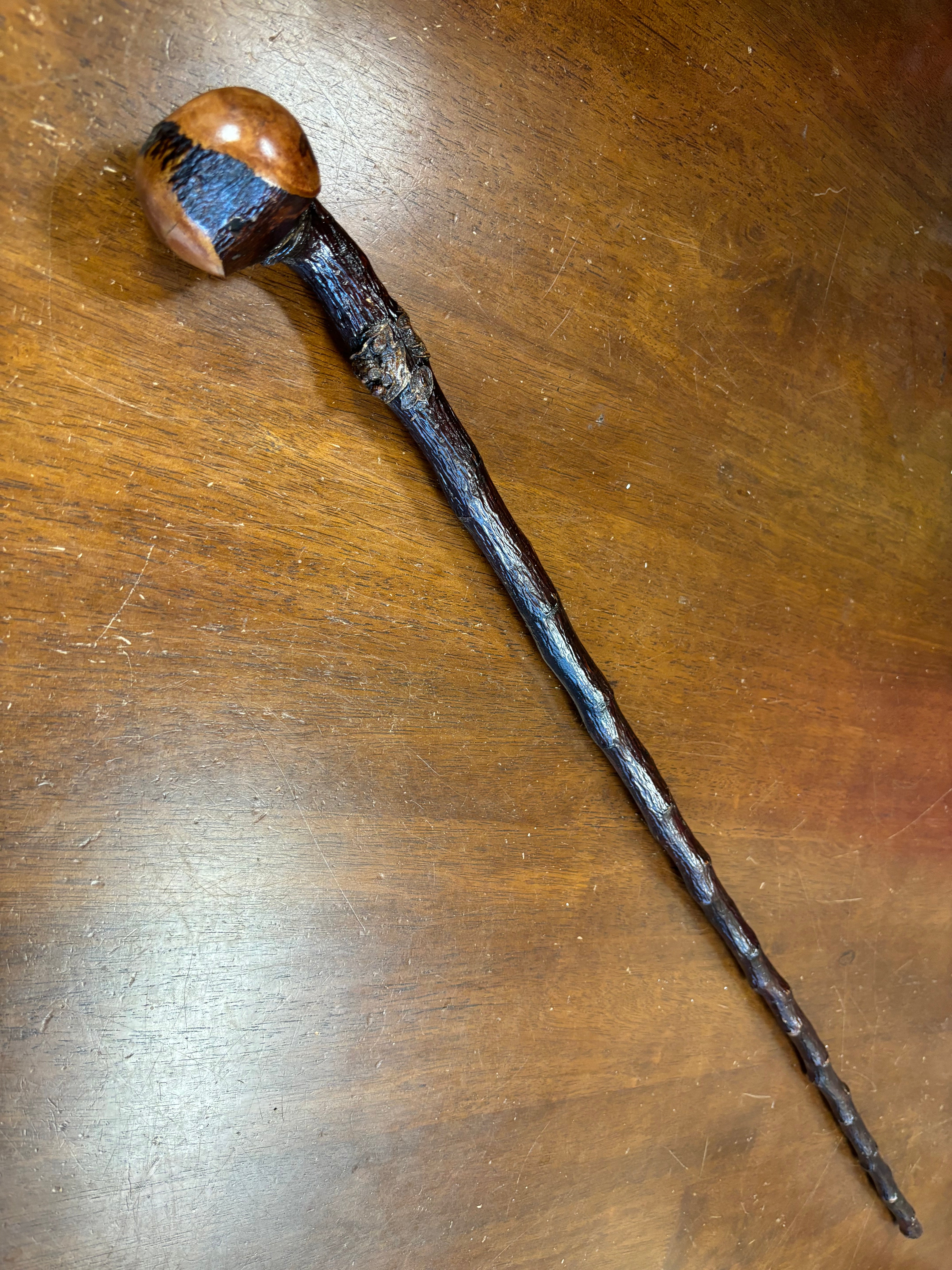 Blackthorn Walking Stick 36 1/2 inch Handmade in Ireland McCaffrey