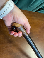 Blackthorn Walking Stick 34 1/4 inch - Handmade in Ireland