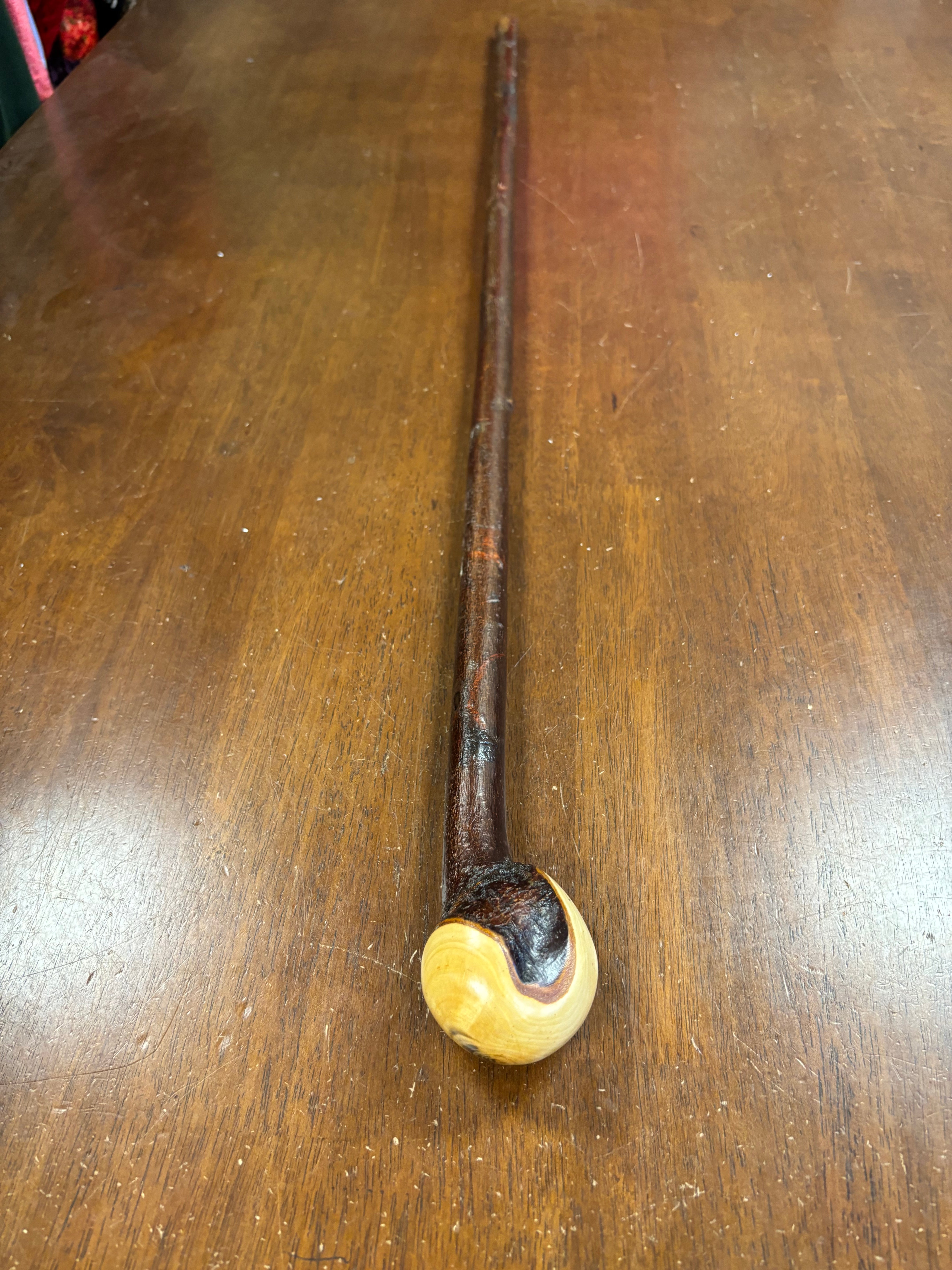 Blackthorn Walking Stick 37 inch - Handmade in Ireland