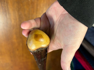 Blackthorn Walking Stick 37 1/4 inch - Handmade in Ireland