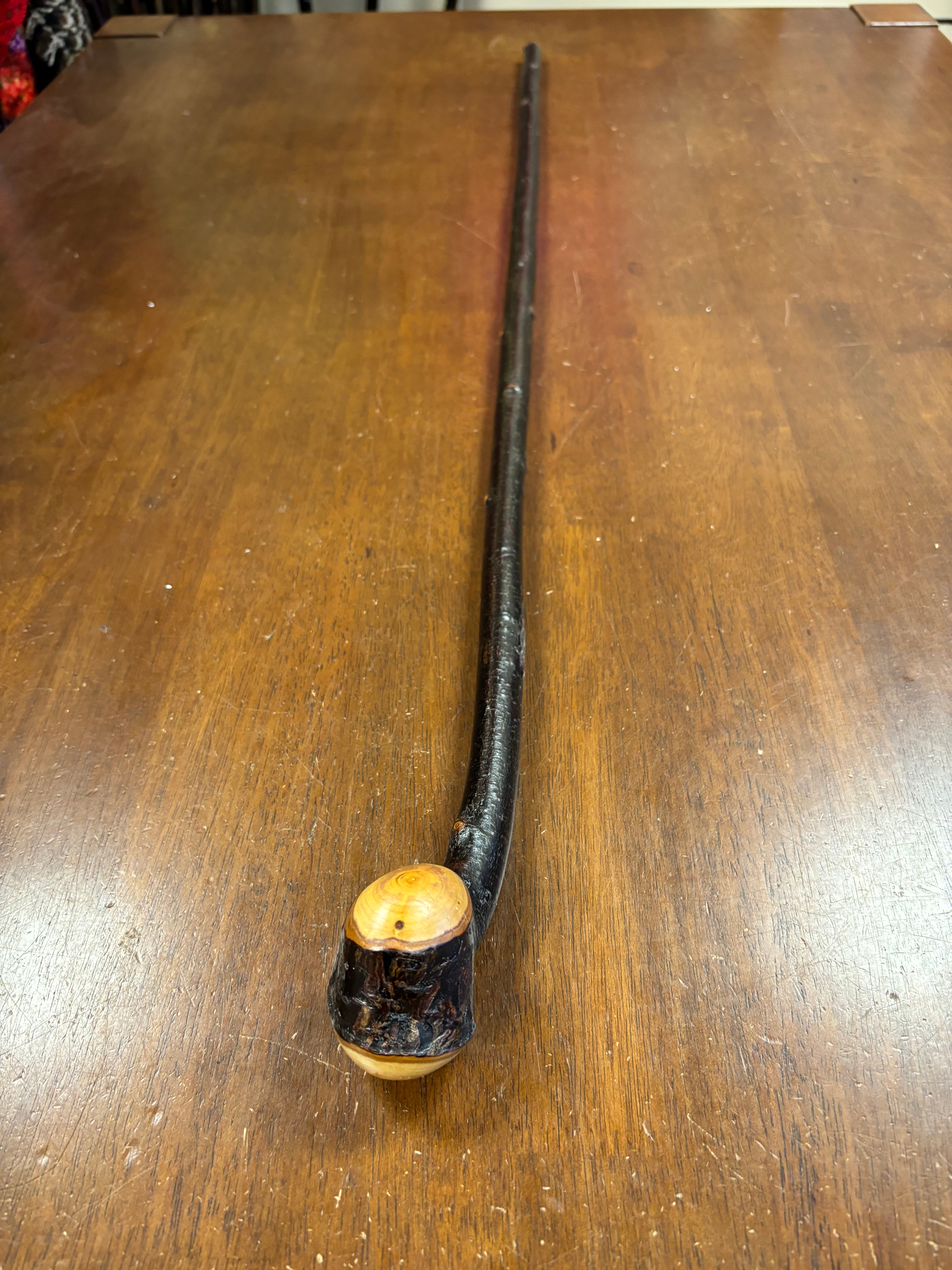 Blackthorn Walking Stick 38 1/2 inch - Handmade in Ireland