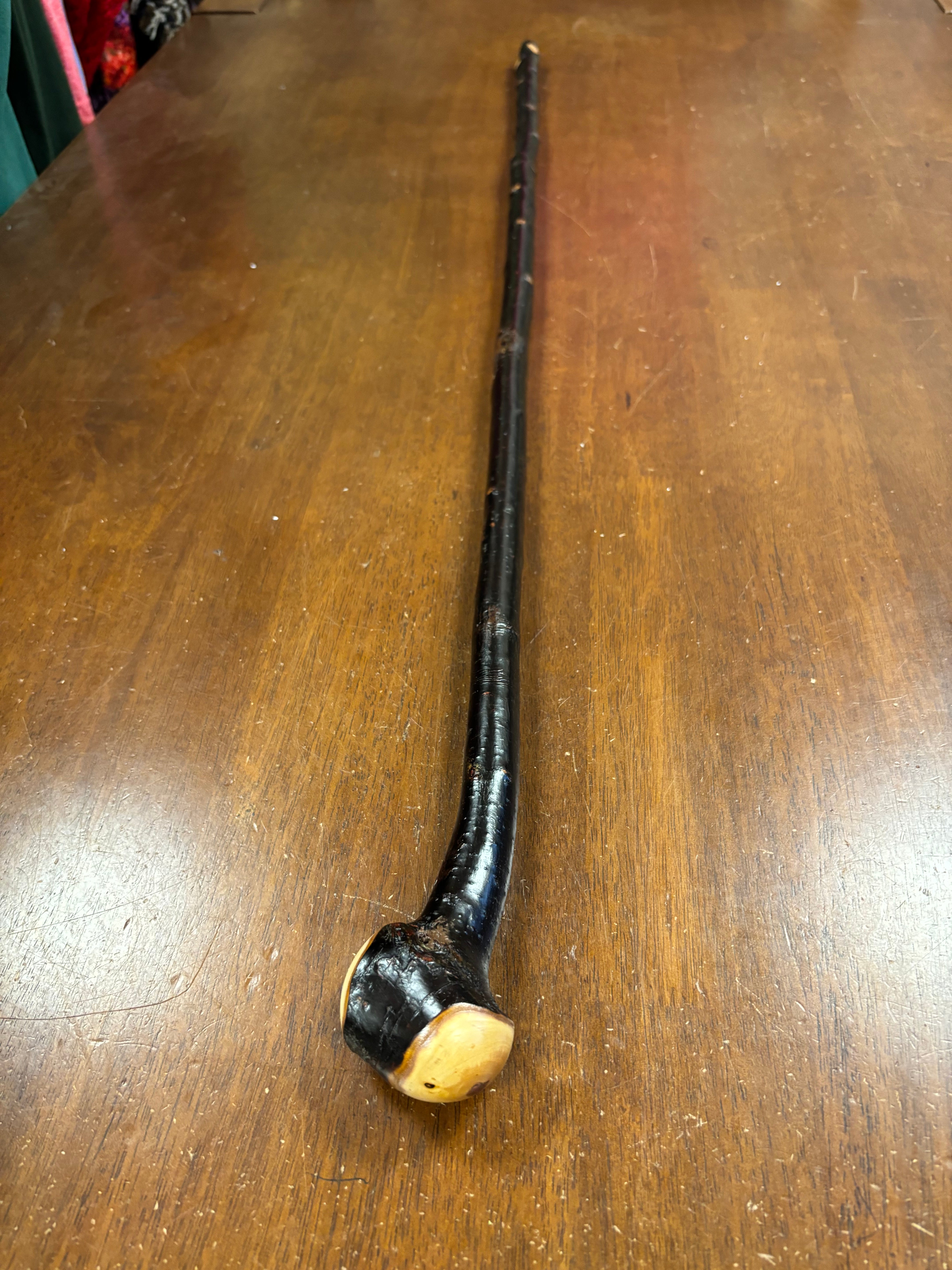 Blackthorn Walking Stick 38 1/2 inch - Handmade in Ireland