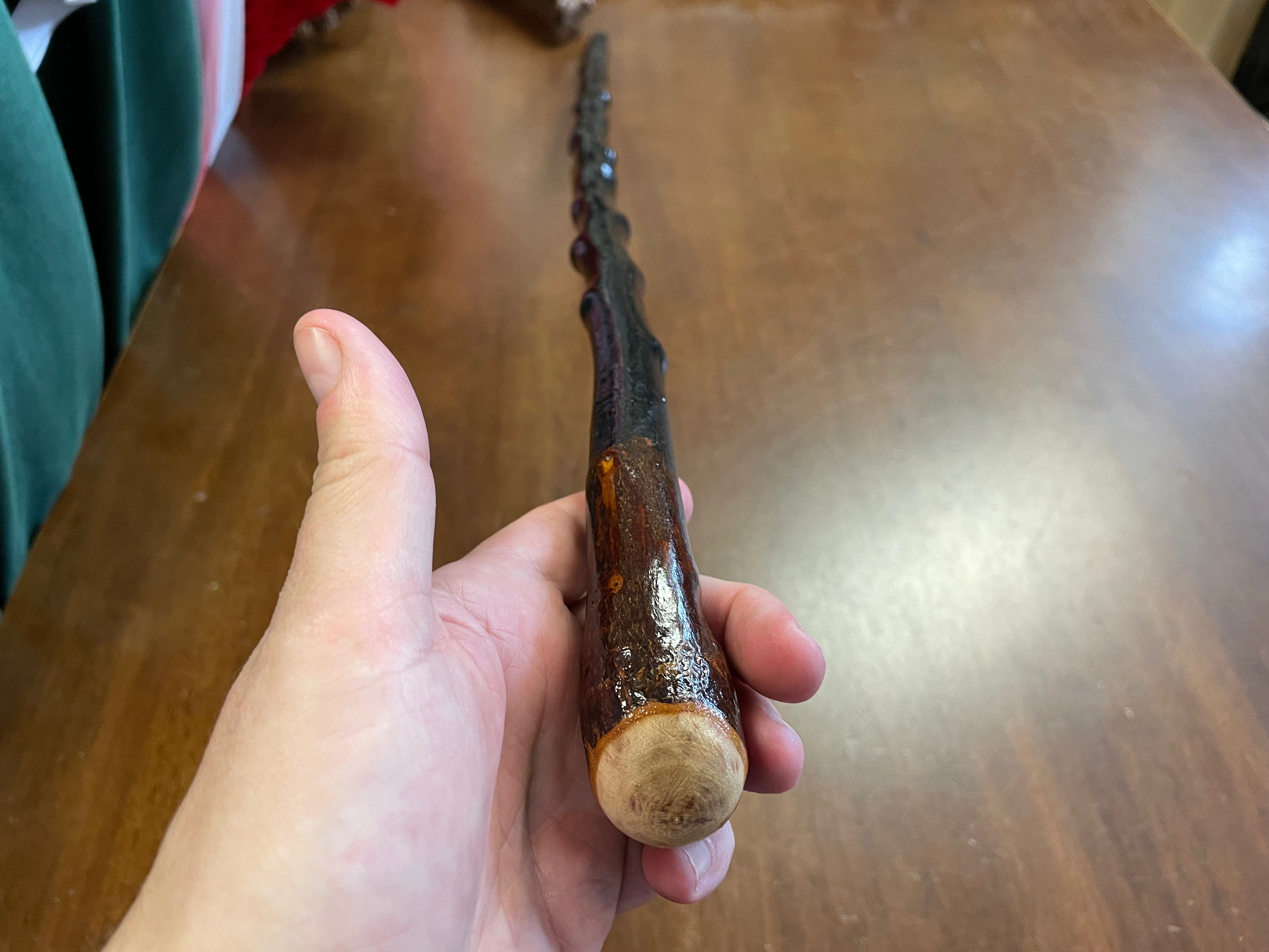 Blackthorn Walking Stick 35 inch - Handmade in Ireland