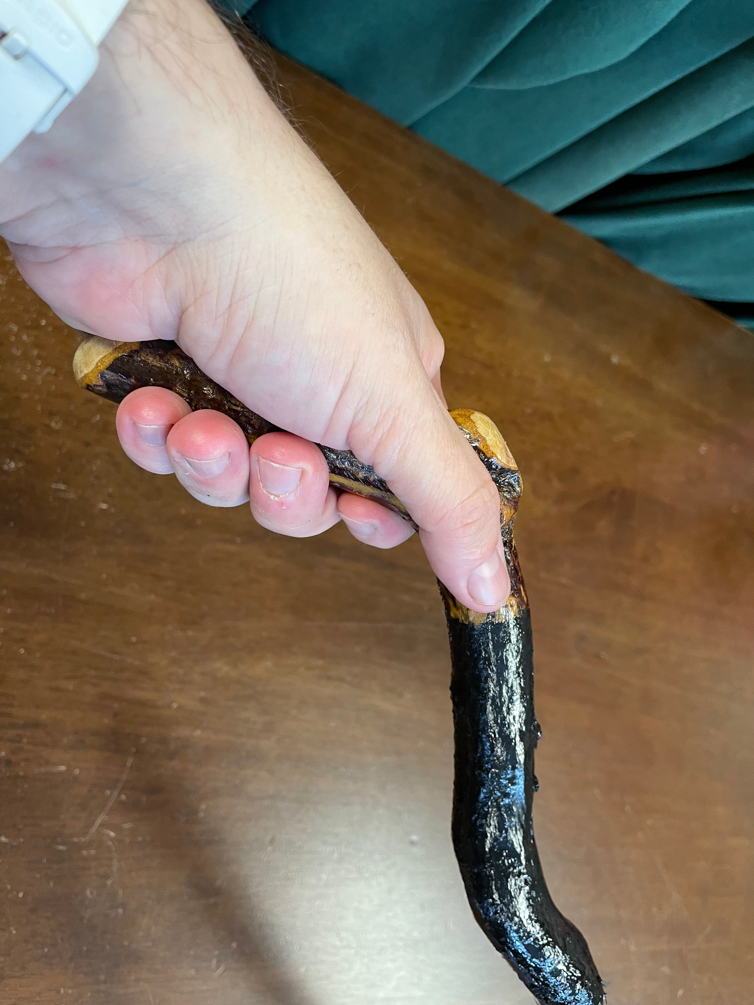 Blackthorn Walking Stick 33 1/2 inch - Handmade in Ireland