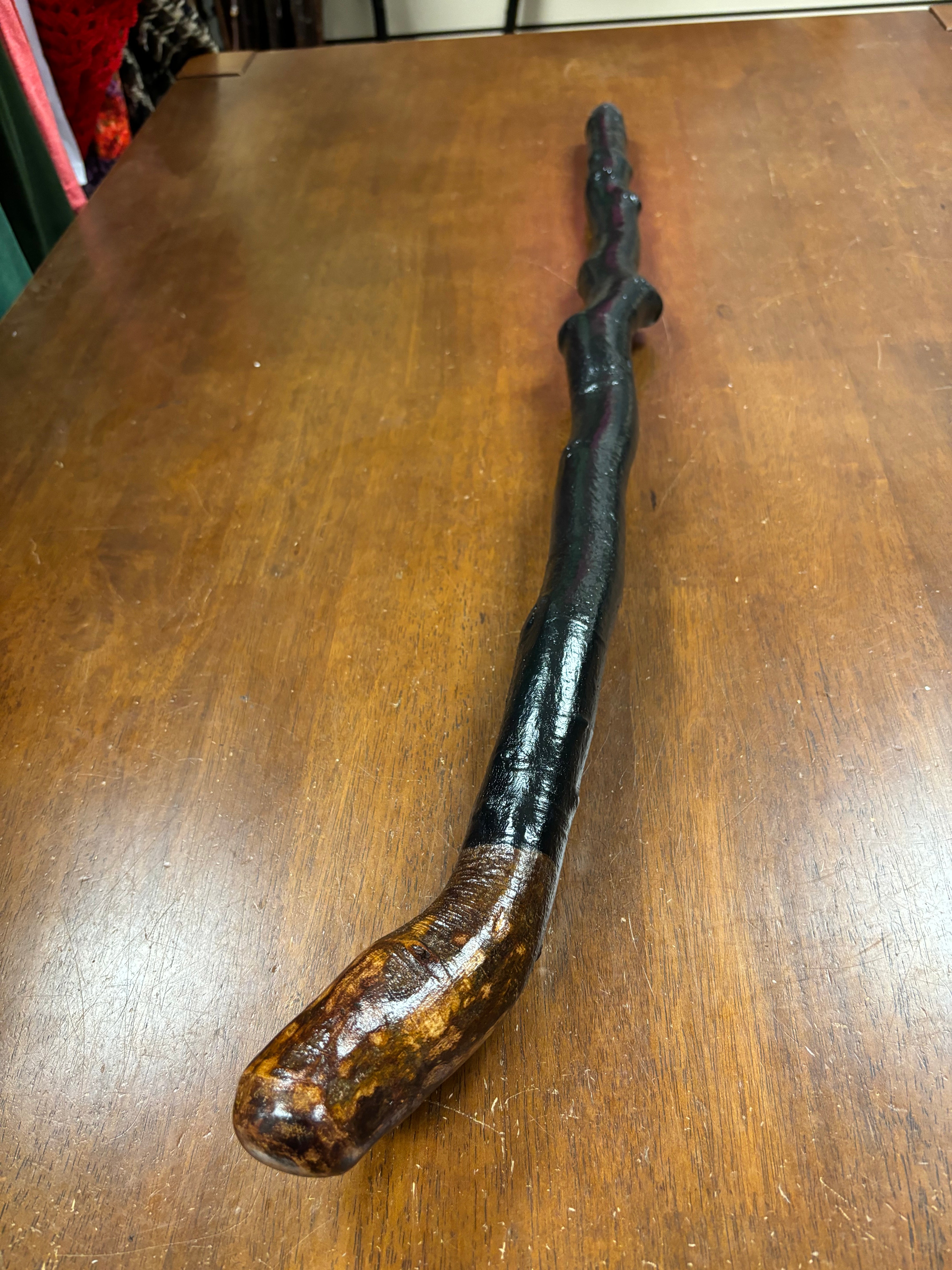 Blackthorn Walking Stick 34 inch - Handmade in Ireland