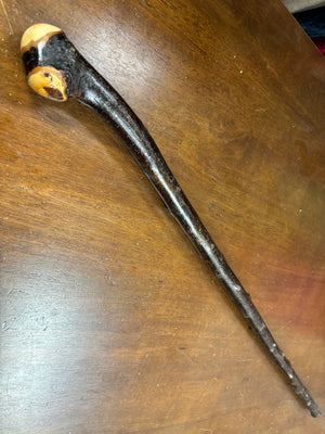 Blackthorn Walking Stick 38 1/2 inch - Handmade in Ireland