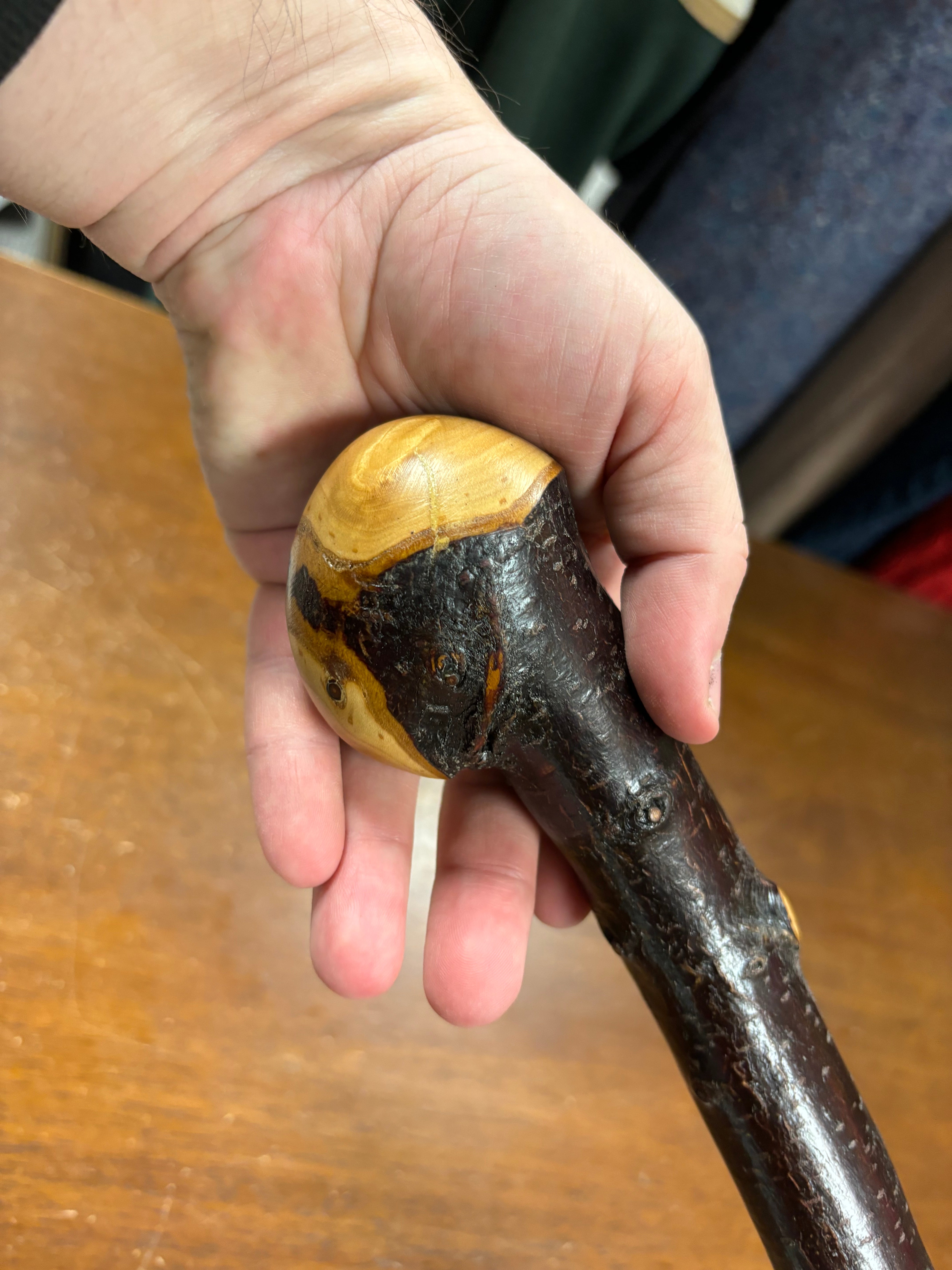 Blackthorn Walking Stick 39 inch - Handmade in Ireland