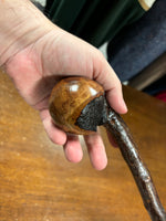 Blackthorn Walking Stick 38 1/2 inch - Handmade in Ireland