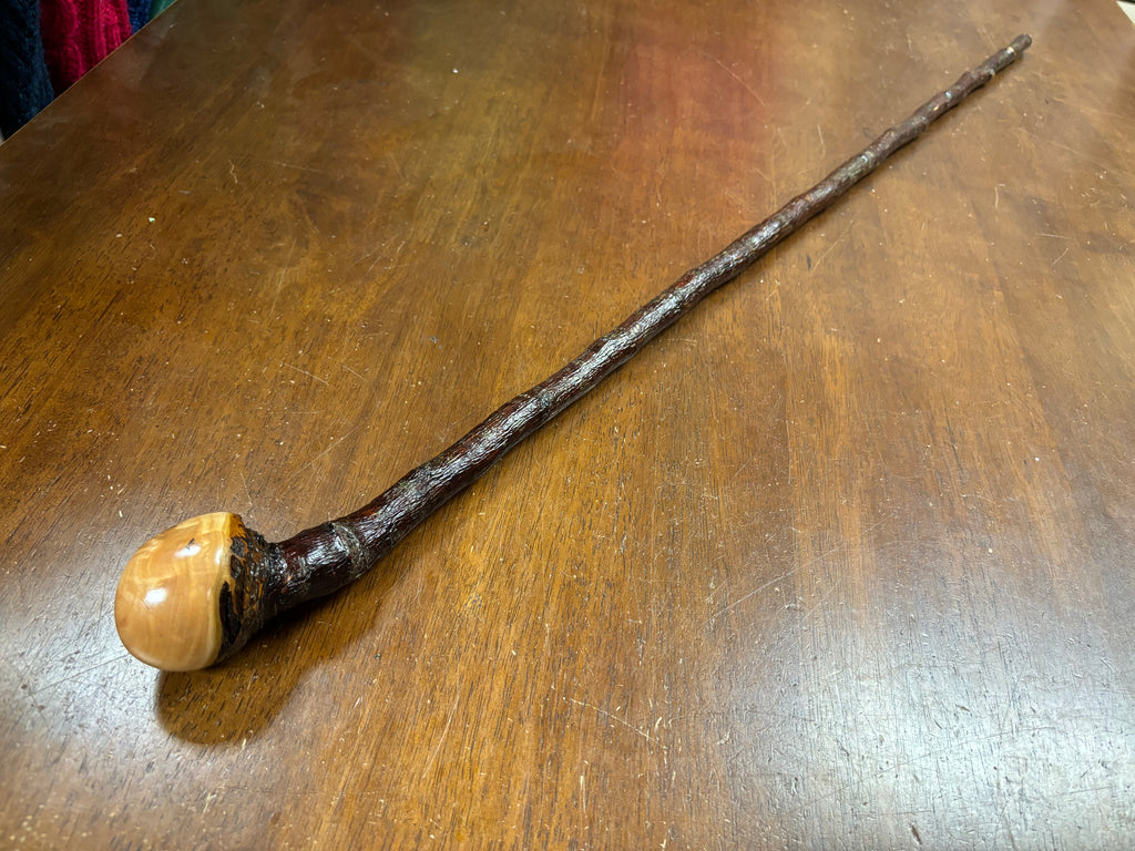 Blackthorn Walking Stick 37 1/2 inch - Handmade in Ireland