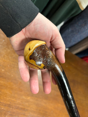 Blackthorn Walking Stick 39 1/4 inch - Handmade in Ireland